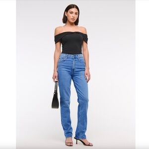 Abercrombie and Fitch 90s Straight Ultra High Rise Jeans